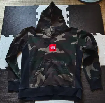 THE NORTH FACE 카모플라쥬 후드티 M