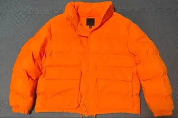H&M h&m 오렌지 다운 자켓
