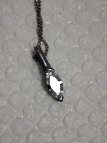 실버 925 크리스탈 목걸이