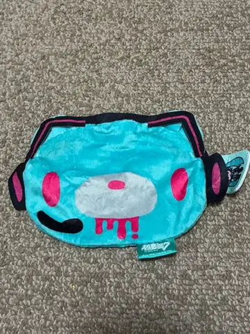 하츠네 미쿠 그루미 후와후와 페이스 파우치 가챠