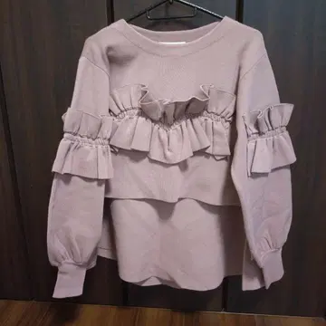 택 포함 새상품 SNIDEL 프릴 셋업