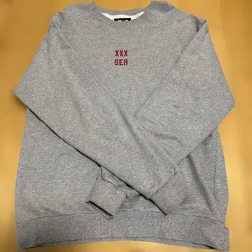 그레이 맨투맨 windandsea XXX GOD SELECTION