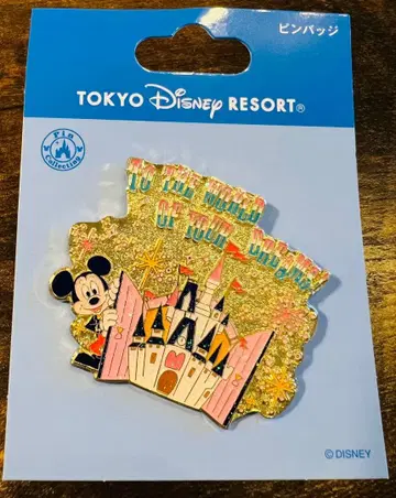 도쿄 디즈니 리조트 핀 배지 미키