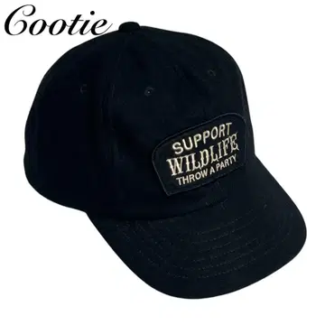 Cootie 야구 모자 울 블랙