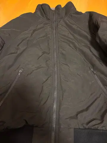 랜즈 엔드 블랙 다운 자켓