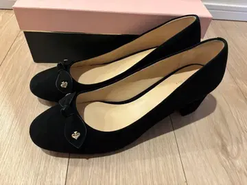 케이트 스페이드 펌프스 스웨이드 블랙 26.5cm