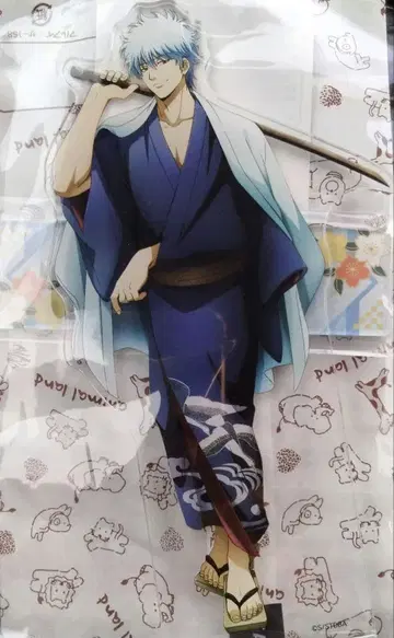 사카타 긴토키 은혼 아크릴 스탠드 봄의 비단