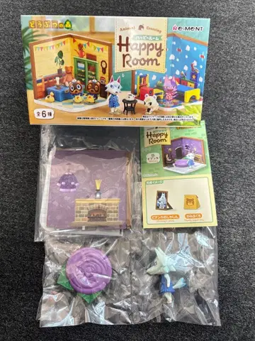 동물의 숲 해피룸 피규어 세트