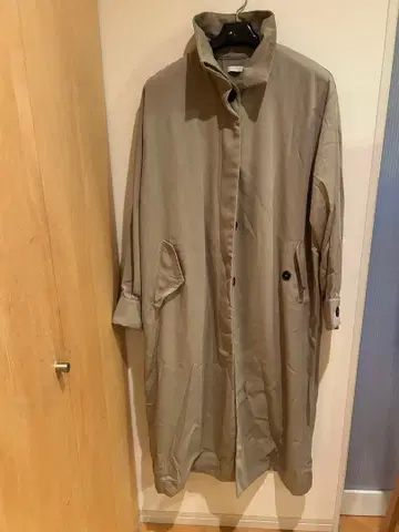 AUNT MARIE'S 베이지 롱 코트 MT