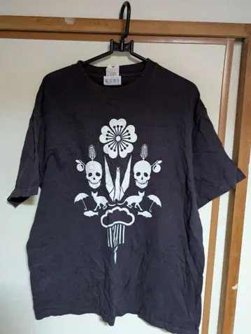 도쿄사변 스컬 디자인 T셔츠 L