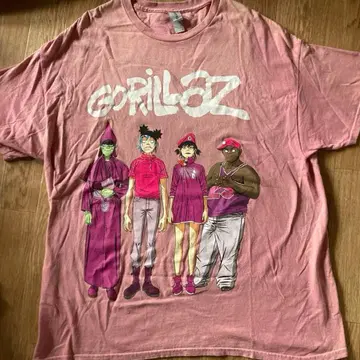 Gorillaz 티셔츠 XL 사이즈