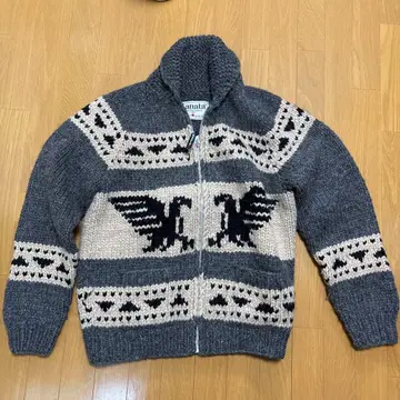 카나타 카우친 집업 니트 스웨터