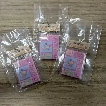 산리오 타일 씰 미니어처 참