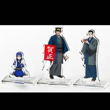 골든 카무이 오세치 아크릴 스탠드 3종