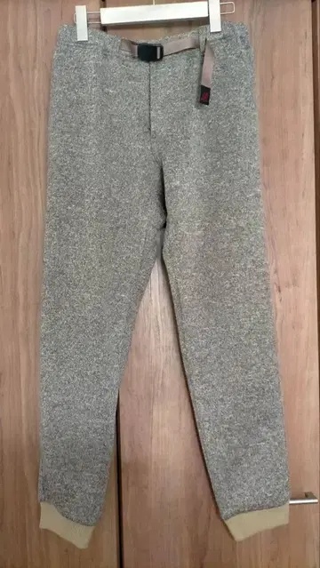 그라미치 본딩 니트 플리스 내로우 팬츠