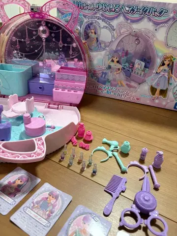 리카짱 유메이로 헤어 메이크업 백