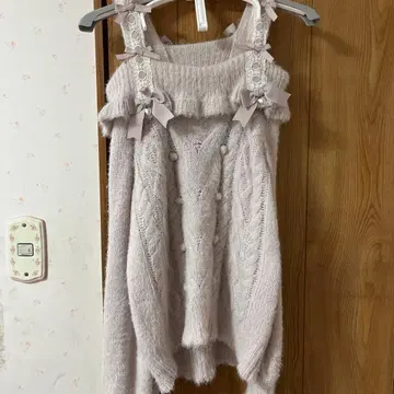 LIZ LISA 핑크 니트탑