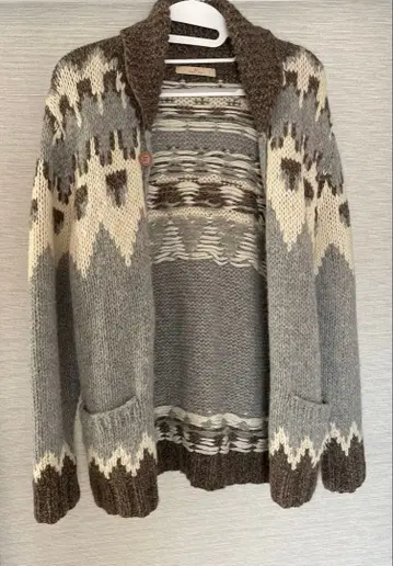 GLOBAL WORK 카우친 스웨터 L 사이즈