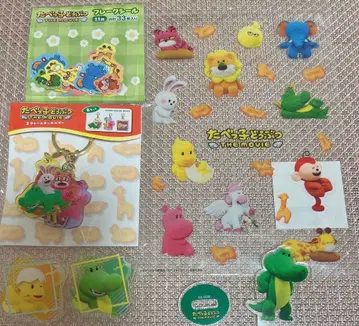 타베코 동물 아크릴 키링 씰 세트 아크릴 스탠드