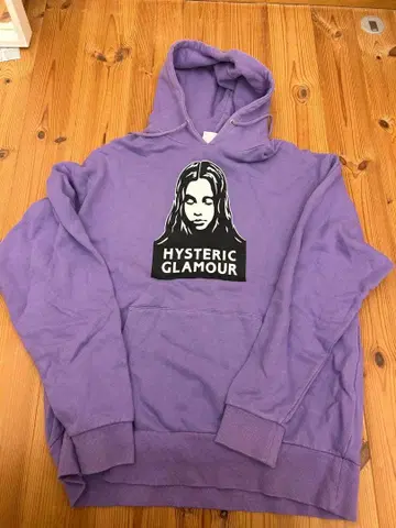 Xgirl 퍼플 후드티