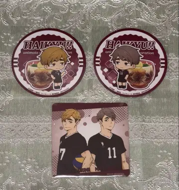 하이큐!! 혜택 코스터 3세트 미야 아츠무 미야 오사무 이나리자키