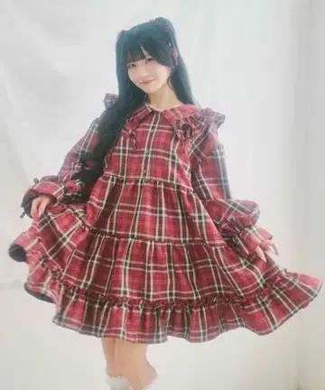 [ 쿠티르와 레트로 ] 모듬 티어드 리본 미니 원피스 kutir