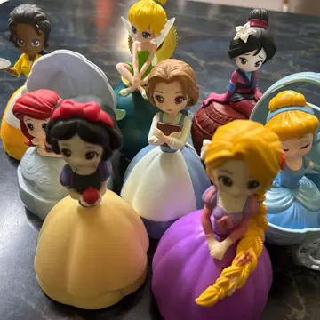 캡슐 캐릭터 히로인 인형 스토리 프린세스 8개 세트