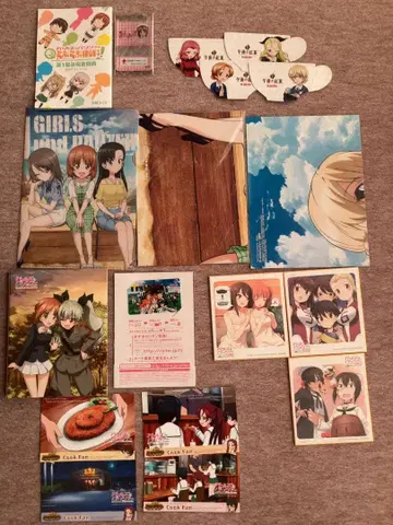 걸즈 앤 판처 걸판 여러가지