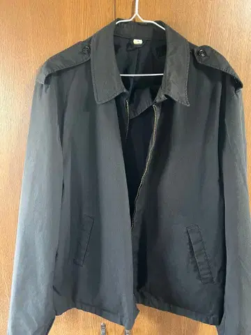 블랙 밀리터리 자켓 XL