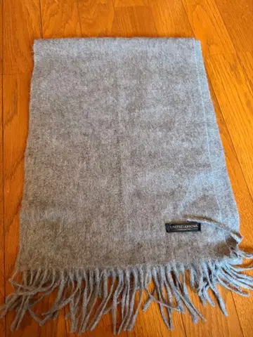 UNITED ARROWS 캐시미어 머플러 그레이