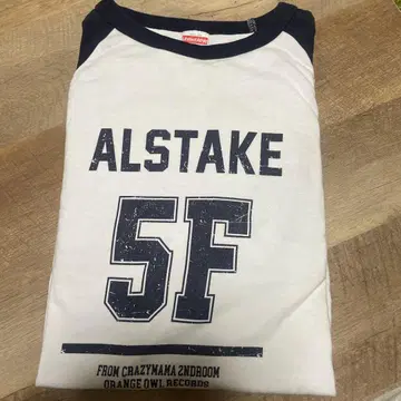 알스테이크 셔츠 5F 래글런