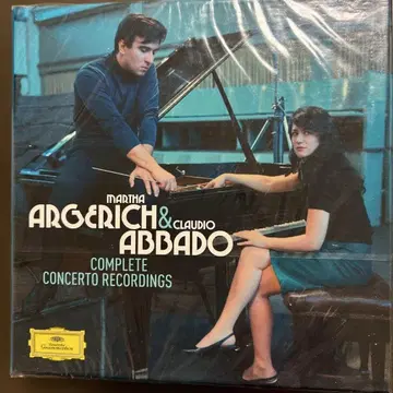 마르타 아르헤리치 & 클라우디오 아바도 완전 협주곡 녹음집