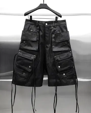 [ RICH ] 카고 와이드 숏 팬츠 size1