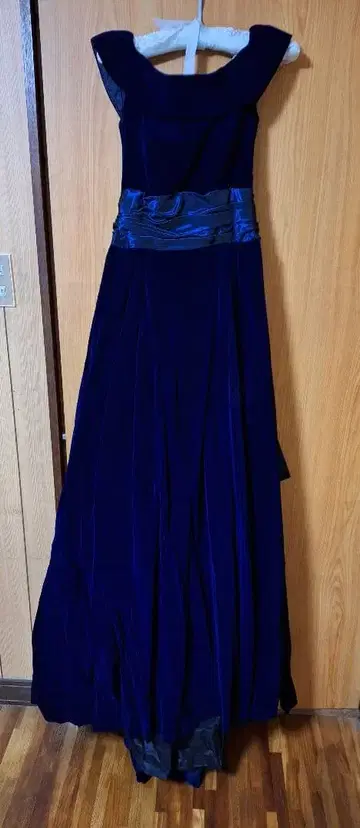 컬러 드레스 네이비 컬러 벨로아 9호~11호 상당 연주회 이로 나오시