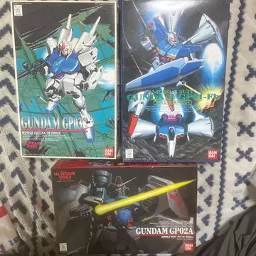 건담 프라모델 시험 제작 1호기 2호기 3호기 구 키트 세트 당시품