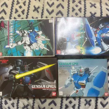 건담 프라모델 시험 제작 1호기 2호기 3호기 구 키트 세트 당시품