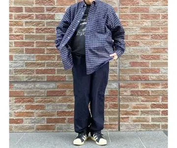 BEAMS JAPAN 버튼다운 타타 밑창 셔츠