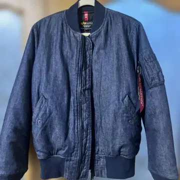 ALPHA INDUSTRIES MA-1 데님 자켓 L