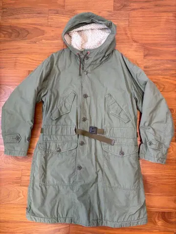 ALPHA INDUSTRIES 밀리터리 보아 코트 새상품급