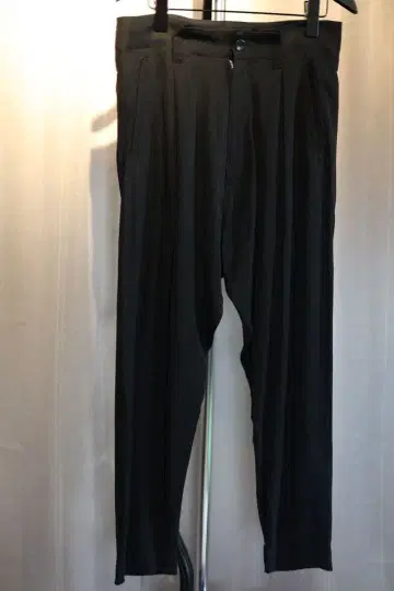 whowhat 후왓 사루엘 팬츠 개더 블랙 S