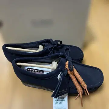 [ 새상품 ] CLARKS 모카신 스웨이드 크레이프솔 블랙