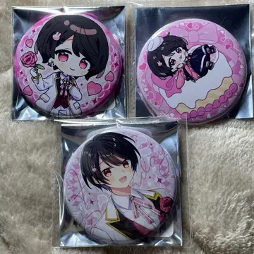 쵸코라비 사쿠라군 캔뱃지