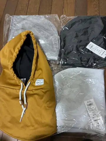 PURPLECOW ] 의 후드 부착 넥워머