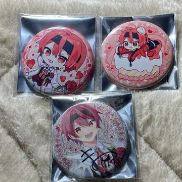 쵸코라비 마이타케 캔뱃지 세트