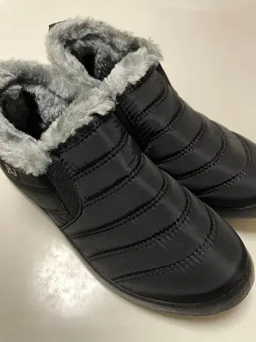 부츠 푹신푹신 여성용 블랙