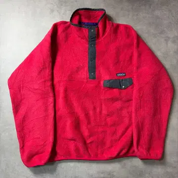 90s patagonia 스냅T 앞단작 나일론 살몬 핑크 레어 컬러