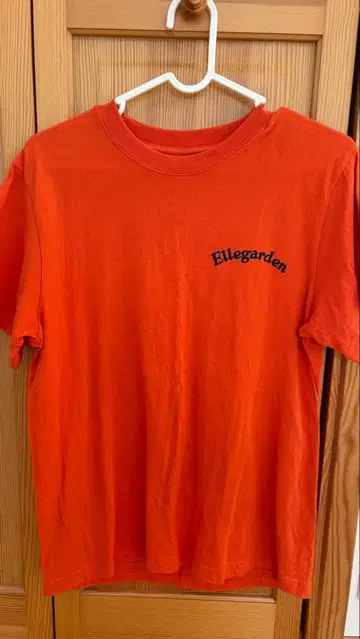 Ellegarden 투어 T셔츠 오렌지 T셔츠 S 사이즈