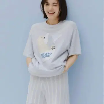 젤라피케 북극곰 스무디 자카드 풀오버 숏팬츠