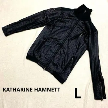 [ KATHARINE HAMNETT ] 트랙 자켓 L 블랙