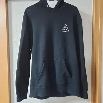 HUF 블랙 후드티